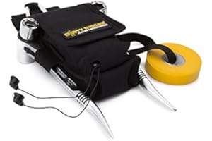 Dirty Rigger Pro Pocket XT Multi Tool Bag with Clip For Utility Belt and Smart Phone Holder