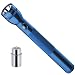 Produktbild Mag-Lite 3-er Set D-Cell Stablampe für 3 Monozell-Batterien inklusiv LiteXpress LED Upgrade Modul 290 lm, blau SET-4T20