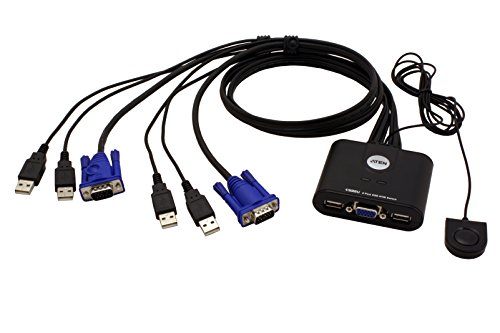Aten CS22U-AT CS22U 2-Port USB VGA KVM Switch - 2