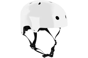 SFR Essentials Helmet | Easy-Fit Dual Sizing Padding Designed for Comfort and Protection | EPS Inner Core W High Impact ABS Outer Shell 11 Ventilation Holes For Roller Skating Skateboard Trick Scooter