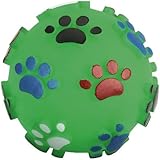 Kerbl Vinyl-Ball, Muster: Pfotenabdrücke