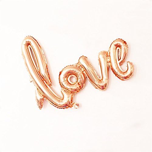 Youmei® Love-shape Decoration Balloon Holiday Air Balloon for Birthday Party And Activitys(3pcs,Champagne golden)