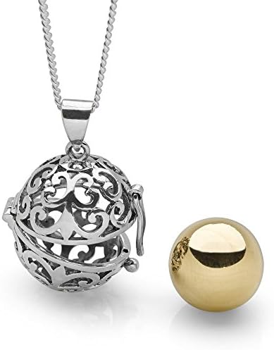 Pomander Pendant 45cm Curb Chain
