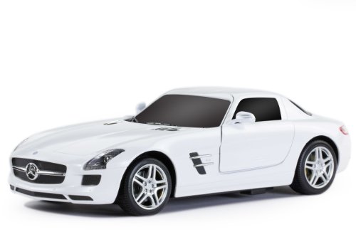 Imagen 2 de Mondo Motors 63102 - Coche con radiocontrol, escala 1:24, modelo Mercedes Benz SLS (surtido: colores aleatorios)