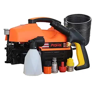 Tech Trendz PROFFIX 1400W Plastic High Pressure Car Washer with Gauge