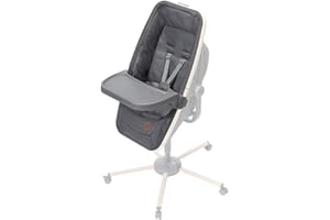 Maxi-Cosi Alba Meal Kit, Meal Kit for Alba All in 1 Bassinet, 100% Recycled Fabrics, 6 Months - 3 Years Old (15kg), Beyond Graphite