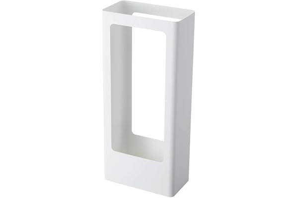 YAMAZAKI 4928 Tower paraplyställ S, vit, stål/silikon, minimalistisk design