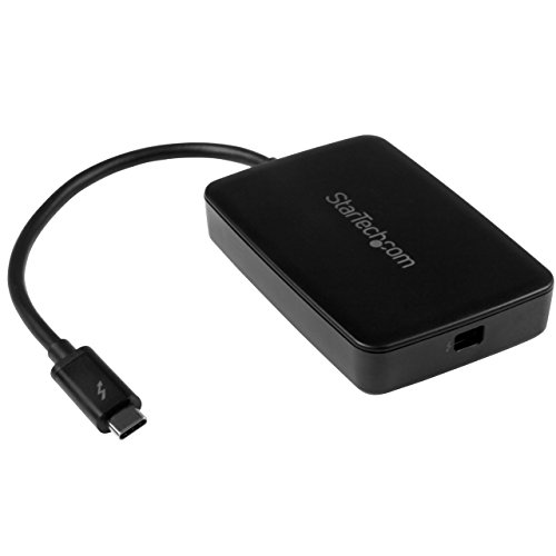 STARTECH.COM Adatattore Thunderbolt 3 a Thunderbolt, M/F, Nero