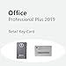 Produktbild Microsoft Office 2019 Professional Plus 2019 Retail Key Card
