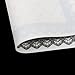 Lace Dot Pattern Silicone Nail Art Table Mat Manicure Tool - White