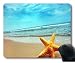 Produktbild Mausunterlage mit Starfish auf Strand-Geschichten-Neopren-Gummi Standard PM059
