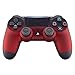 Produktbild ACTMODZ PS4 Controller Gehäuse Schutzhülle Obere Case Hülle Cover Oberschale Skin Soft Touch Schale Shell für Playstation 4 PS4 Controller JDM-040(Rot) von Extremerate