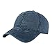 Produktbild UFACE Leichte Edition Pure Color Baseball Cap Mode Frauen Männer Einstellbare Sommer Solide Glitter Cap Hüte Baseball-Mütze (Marine-2)