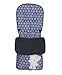 Tiny Tatty Teddy Footmuff (Navy)