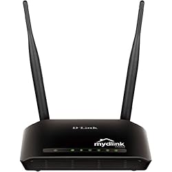 D-Link DIR-605L - Router WiFi (Cloud N300, hasta 300 Mbps, 4 Puertos de Red RJ-45 10/100 Mbps, botón WPS, accesible por App Gratuita)