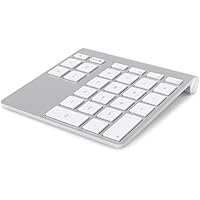 Belkin YourType F8T067cw – Teclado numérico inalámbrico, Bluetooth, iMac, Mac Pro, MacBook, plateado