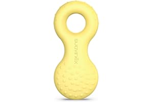 Suavinex, Anneau de Dentition en Gomme pour Bébés +0 Mois. Anneau de Dentition Caoutchouc, Jouet Dentition Bébé. Étape 1. Jaune