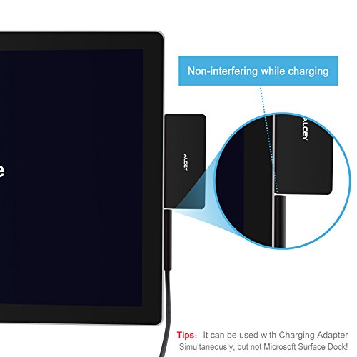 Alcey Microsoft Surface USB HUB 3.0 und 2fach Kartenleser 4 in 1 Adapter – SD/SDHC/MMC4.0, Micro SD/SDHC, USB 3.0 Anschluss, Hub mit optionalem Micro USB Eingang - 2