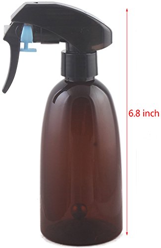 Salon Kunststoff-Sprühflasche mit Pumpgriff Zerstäuber, 150ml Fassungsvermögen, mit Kugelventil, 360-Grad-Sprühflasche – (1er Packung) - 2
