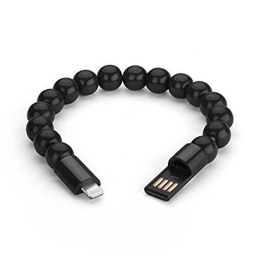 Vicloon USB C  ble   Ball Bracelet Chargeur  C  ble de Chargement   Donn  es pour iPhone 6   6 Plus   5 5S