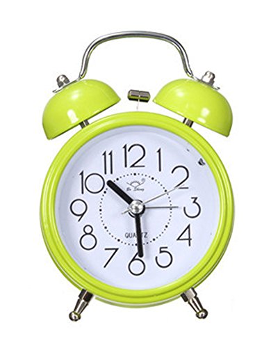 Preisvergleich Produktbild SaySure - Classic Silent Double Bell Alarm Clock Quartz Movement