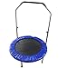 Produktbild Rundes Trampolin mit Griffstange für den Innen- und Außenbereich für Fitness mit Spiel und Spaß, (101,6 cm).