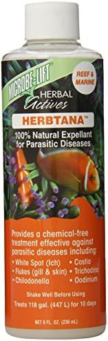 ECOLOGICAL LABS AEL20906 Microbe Lift Herbtana Salt Water Conditioners for Aquarium, 8-Ounce