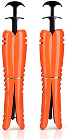 QFFL Plastic High Boots Shoe Stretchers Support Boots Stereotypes Support Frame Shoes Expander (3 colors available) shoes dryer ( Color : Orange )