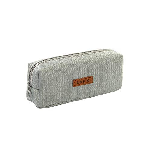 Preisvergleich Produktbild Qinlee Baumwolle und Leinen Mäppchen Federmäppchen Schlamperbox schuletui Schulmäppchen Mäppchen teenager Federmäppchen Student Mädchen Bleistift beutel für Mädchen-hellblau