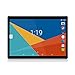 Price comparison product image Android Tablet 10 Inch, Android 7.0 Nougat Unlocked Tablet PC, 3G Phablet with Dual SIM Card Slots, Google Certified, 4G+64GB, Dual Camera, WiFi, Bluetooth, GPS ,Netflix (Black)