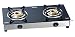 Inalsa Spark 2 Burner Stainless Steel Glass Stove Cook Top, Black RS.2999.00