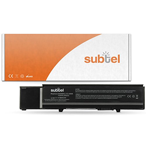 subtel® Qualitäts Akku (6600mAh) für Dell Vostro 3400 / Vostro 3500 / Vostro 3700 451-11359 Notebookakku Laptopakku Ersatzakku Batterie