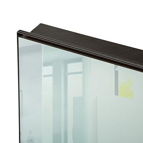 TecTake Spiegel Infrarotheizung Spiegelheizung 650 Watt ESG Glas Elektroheizung Infrarot Heizkörper Heizung inkl. Wand- und Deckenhalterung - 2