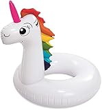  36123 Flotador inflable forma de Unicornio BESTWAY para niños 12+ años 163x131cm