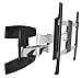 Price comparison product image RICOO TV Wall Bracket Tilt Swivel S1944 Universal LED Curved 4K LCD OLED SUHD UHD Television Mount Rack Flexible Adjustable Extendable Arm Mounting 40" - 65" Inch VESA 200x200 400x400 Silver Black