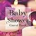 Produktbild Baby Shower Guest Book: Zen Spa Relaxing Candle Theme - Gender Reveal Boy Girl Signing Sign In Guestbook, Welcome New Baby with Gift Log Recorder, ... Prediction, Advice Wishes, Photo Milestones