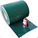 Produktbild 70m Sichtschutzstreifen grün RAL 6005, Materialstärke ca. 0,7 kg/m², incl. 40 Kunststoff-Clips, Rollenbreite 19cm, Sichtschutz, Zaun, Windschutz, Lärmschutz, blickdicht, für Gartenzäune, Ein- oder Doppelstabmatten-Zäune mit Maschenhöhe 20 cm, Markenware in bewährter M&G Techno®-Qualität