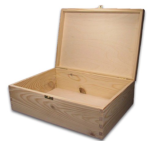 zur Geburt, Holz-Geschenkbox Holz-Kassette, für A4 incl. Auswahl-Lasergravur (GB4) - 2