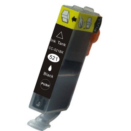 N.T.T.® 10x Tintenpatronen (2 SETS) XL mit Chip kompatibel zu PGI-520bk / CLI-521bk / CLI-521c / CLI-521m / CLI-521y - 2