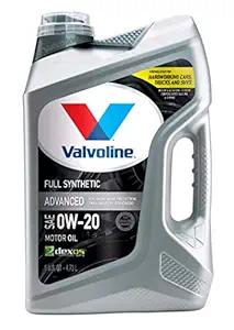 Valvoline 813460 SynPower SAE 0W-20 Full Synthetic Motor Oil (5 Quart)
