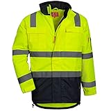 Auch an nassen Tagen bietet die Jacke durch eine abnehmbare Kapuze und eine Wassersäule von 1.300 mmH²O einen perfekten Schutz vor Nässe und Kälte.