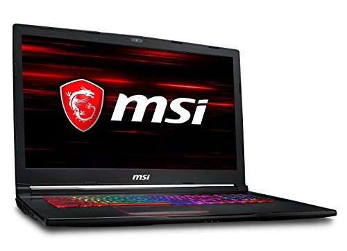 MSI GE73 Raider RGB 8RF-050UK 17 3-Inch Gaming Laptop -  Black   Intel i7 8750H  16 GB RAM  1 TB HDD Plus 512 GB SSD  NVIDIA GeForce GTX 1070 Graphics