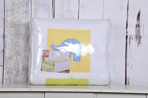 Elephant Collection 100% Cotton Cot Bed 4.5 Tog Quilt/Duvet
