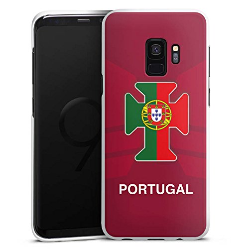 DeinDesign Samsung Galaxy S9 Hülle Case Handyhülle Portugal Em Trikot Fussball Football