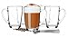 Produktbild 6 Kaffeegläser 300ml mit Henkel mit 6 Löffel Teegläser Latte Macchiato Gläser