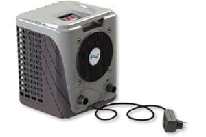 Bestway Pompe à Chaleur Hot Water 3,50KW pour Piscine Hors Sol jusqu'à 20 m3 Cop 6 à 27°C, multicouleur