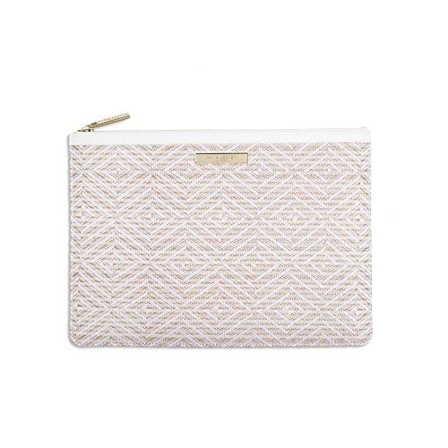 Preisvergleich Produktbild Katie Loxton , Damen Clutch weiß weiß