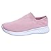 Produktbild KonJin Damen Stricken Sneaker Sportschuhe Leichte Atmungsaktive Turnschuhe Slip-on Walking Schuhe Socks Laufschuhe Plateauschuhe Frauen Schuhe Trainer Outdoor Freizeitschuhe Fitnessschuhe