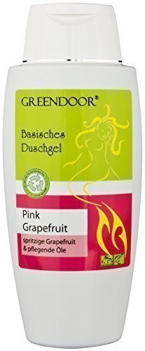NEU: Greendoor Basisches Duschgel Pink Grapefruit 250ml - ohne Silikon, ohne Sulfate, ohne Konservierungsmittel