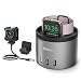 Produktbild Oittm 3 USB Ladestation für Apple Watch Series 3/ Apple Watch Series 3 with Cellular/ Apple Watch Series 1/ Apple Watch Series 2/ Apple Watch Nike+ / iPhone / Samsung/ Tablet und mehr mit Apple IOS oder Android Gerät(Grau)